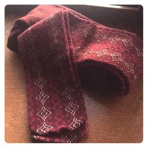 Anthropologie footed wool tights